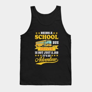School Bus Driver Tank Top